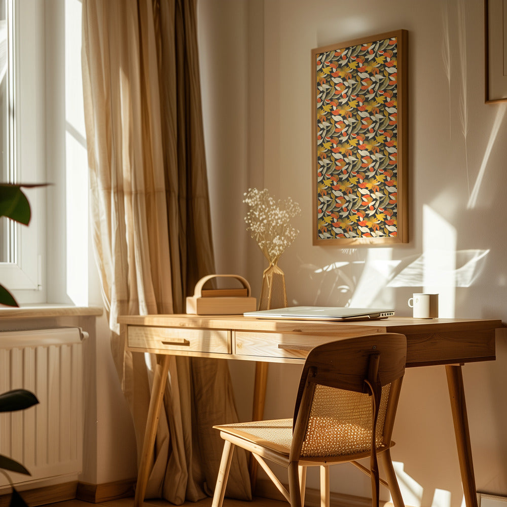 Autumn Pattern Poster